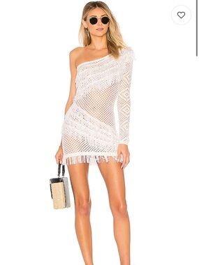 REVOLVE Tularosa White Beach Cover-Up
